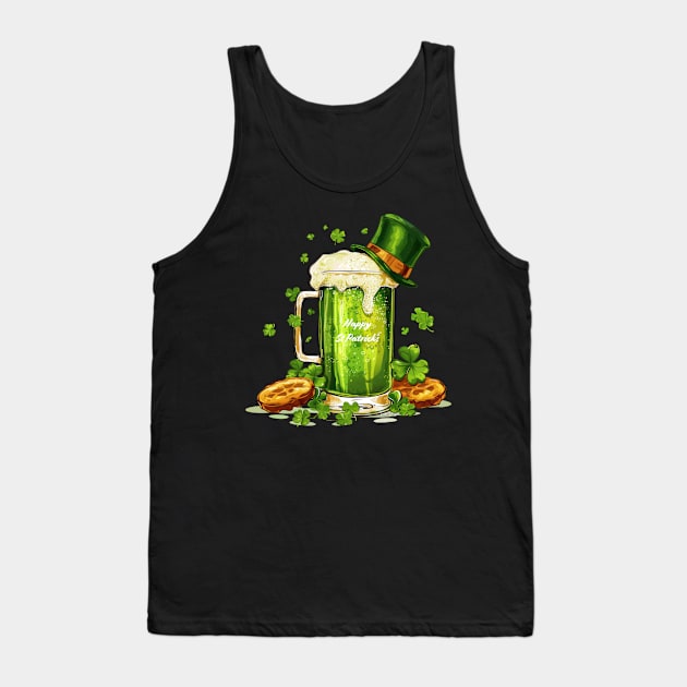 Sip of the Irish Tank Top by TooplesArt